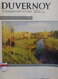 Image of Duvernoy : 25 Elementary Studies